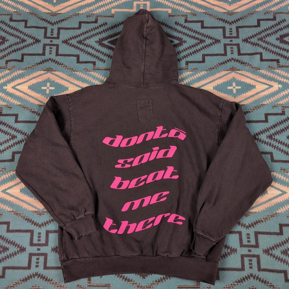 Portland Gear X DJ Donta All Love 2022 Pop Up Limited Edition Hoodie Brown XL